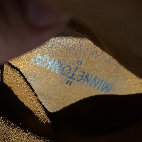 💜3 for $30 💜Size10 Minnetonka leather wedges - Picture 6 of 6